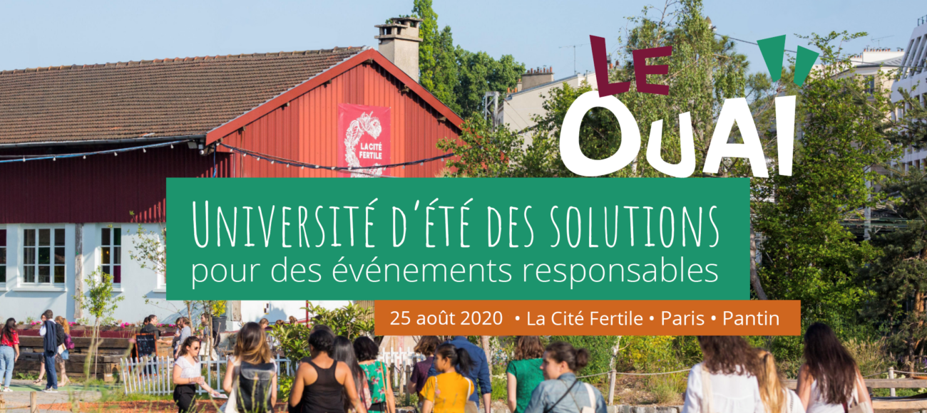 Au OUAÏ, des solutions innovantes made in Seine-Saint-Denis pour des événements écoresponsables !
