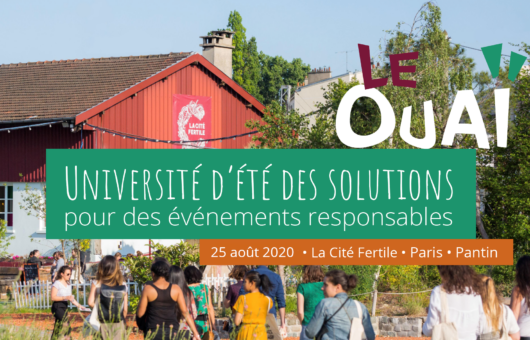 Au OUAÏ, des solutions innovantes made in Seine-Saint-Denis pour des événements écoresponsables !